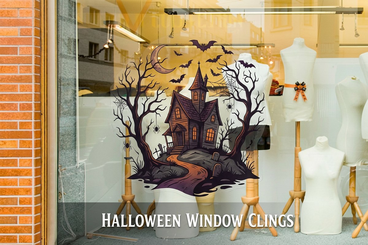 Halloween Window Clings