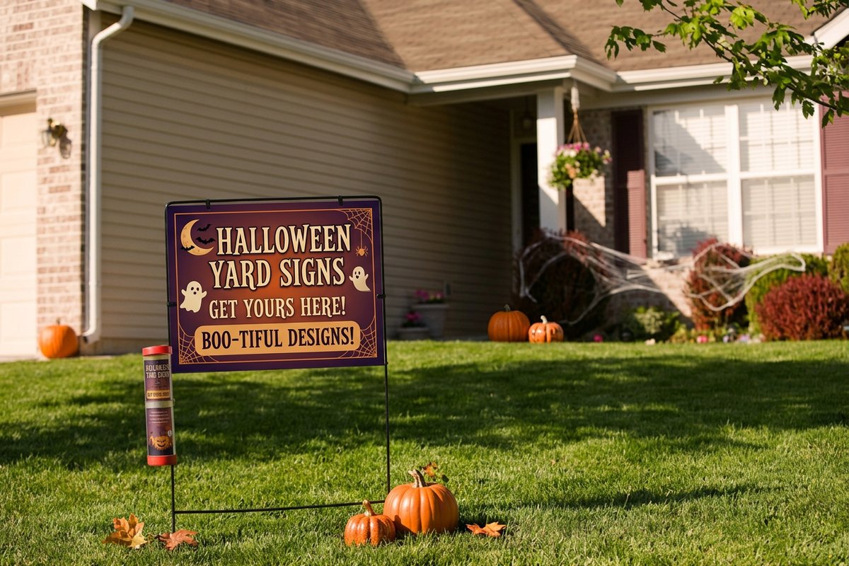 Halloween Yard Signs