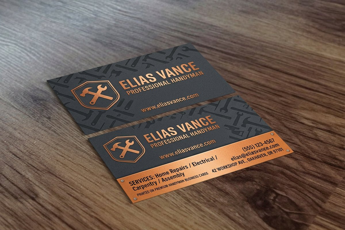 Handyman Business Cards