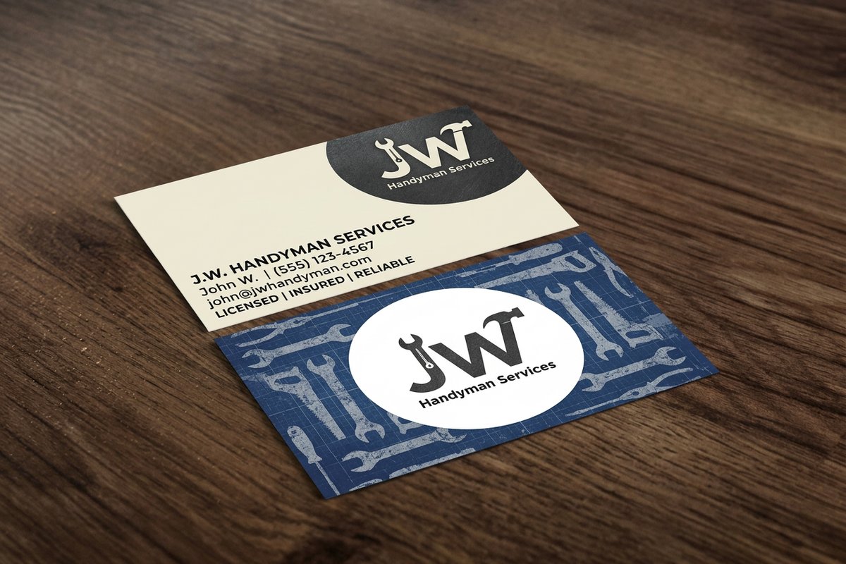 Handyman Business Cards
