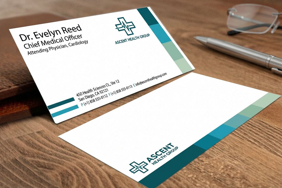 Healthcare Business Cards