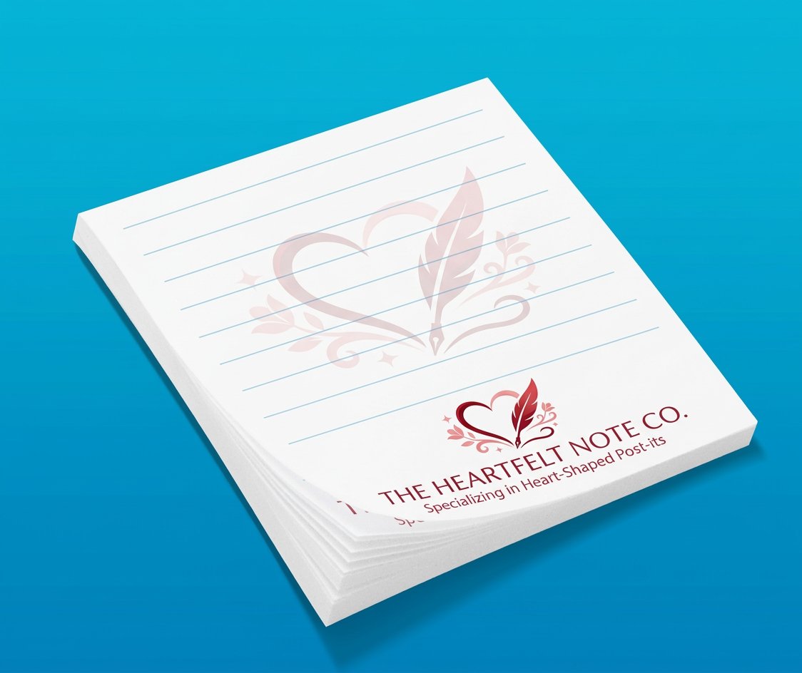 Heart Shaped Post-Its