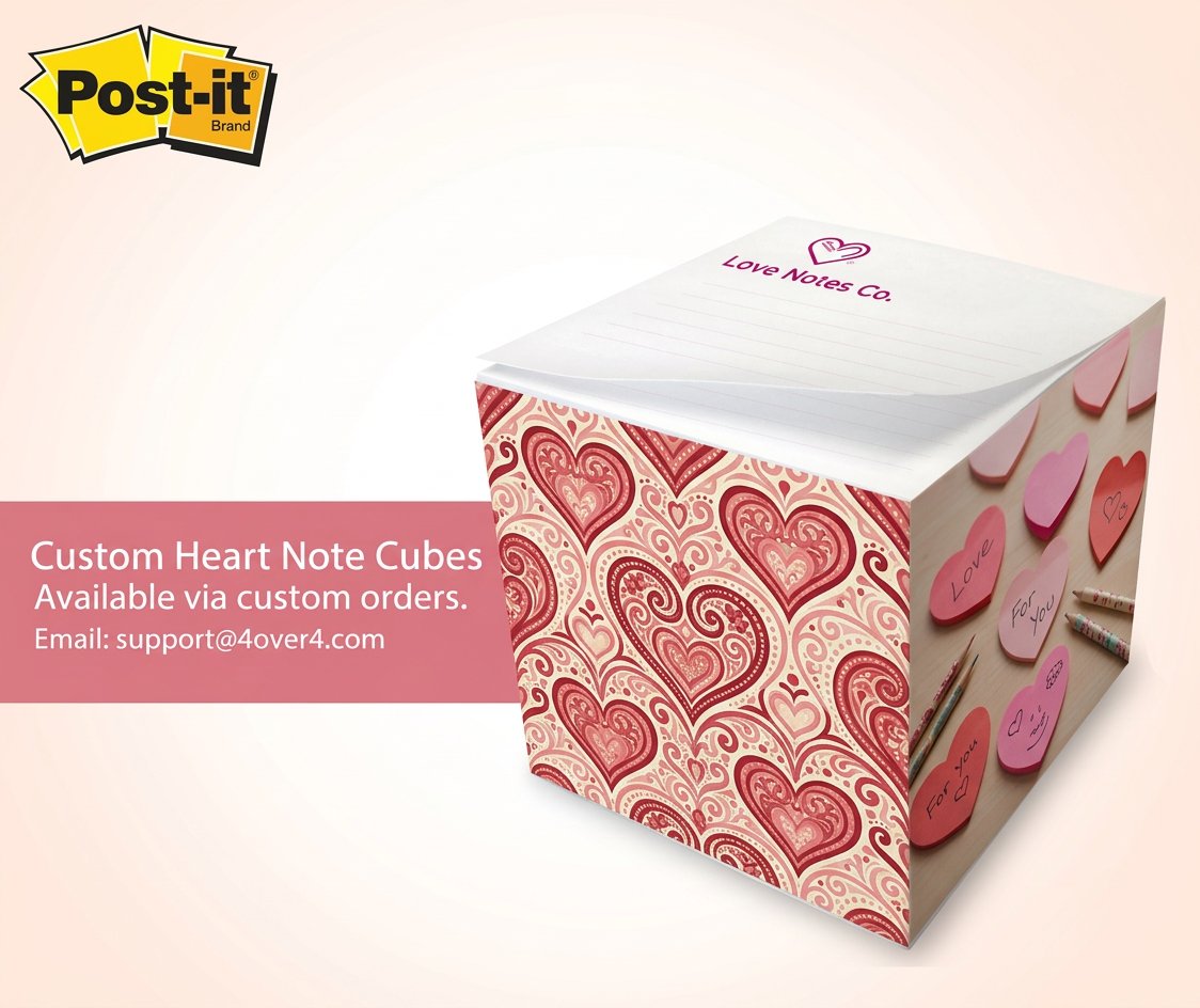 Heart Shaped Post-Its