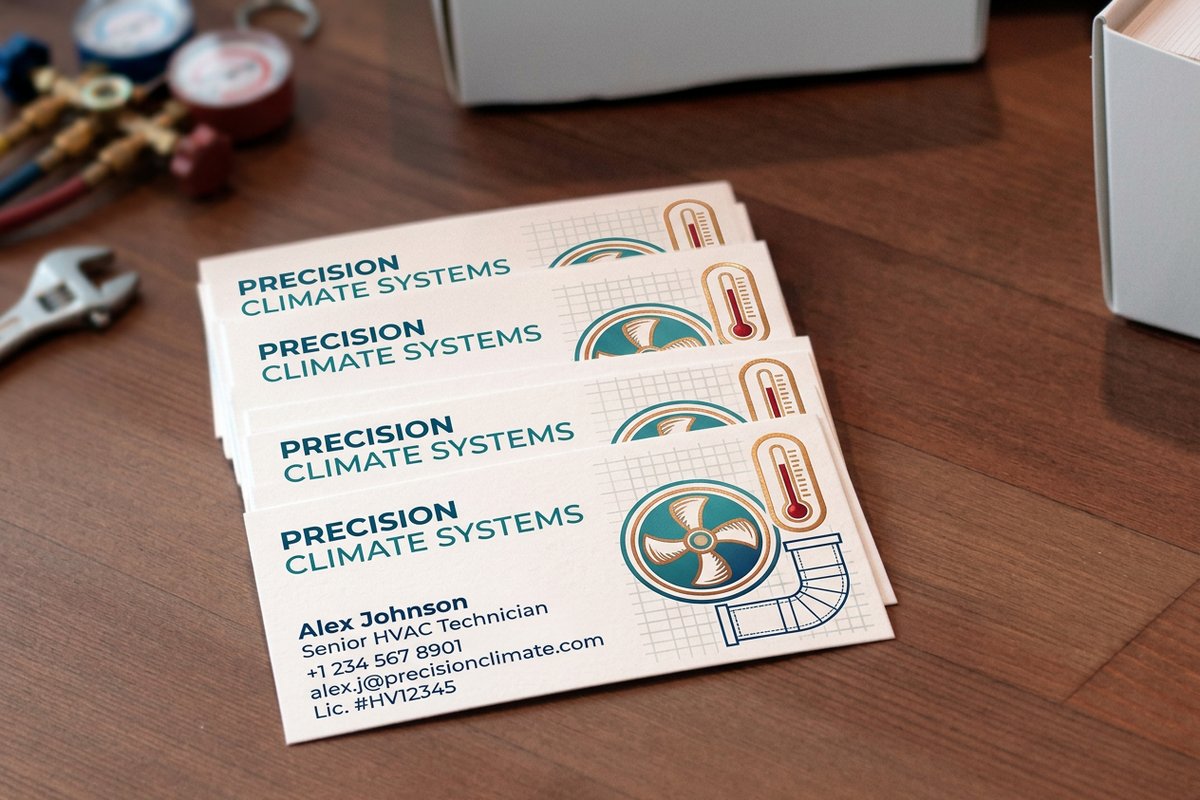 HVAC Business Cards
