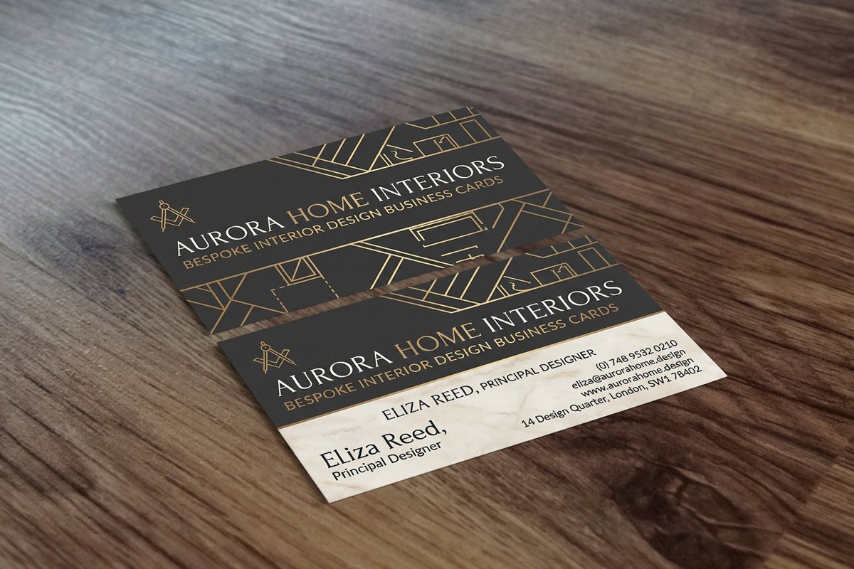Interior Design Business Cards