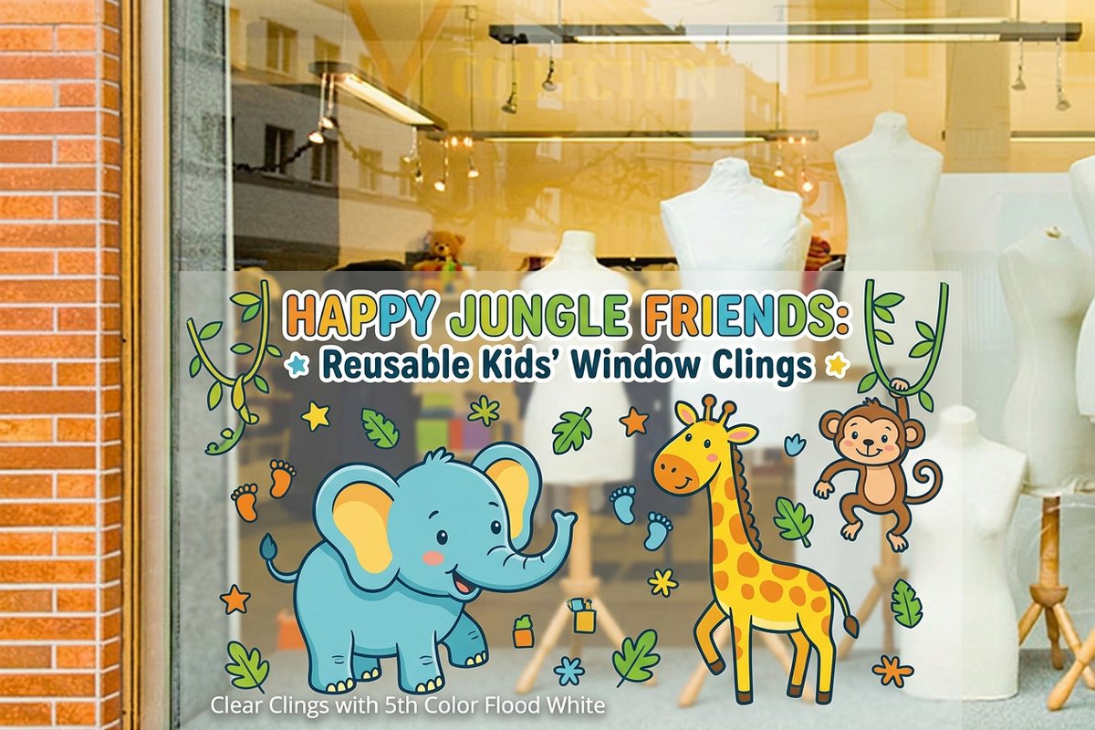 Kids Window Clings