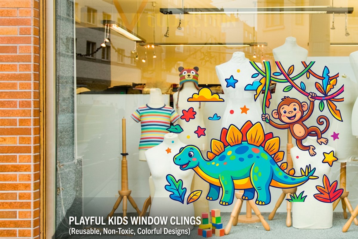 Kids Window Clings