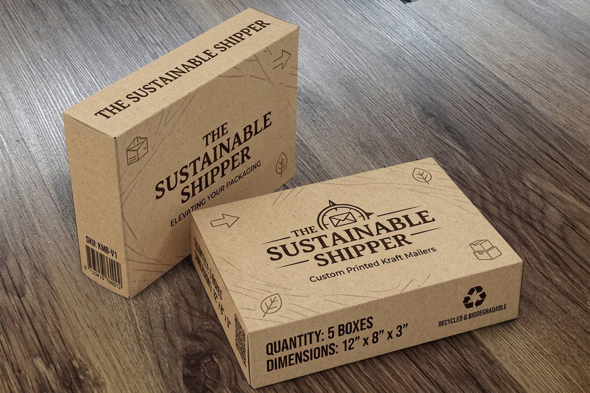 Kraft Mailer Boxes