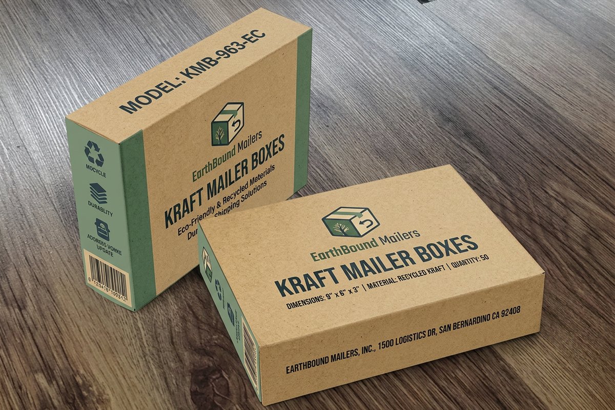 Kraft Mailer Boxes