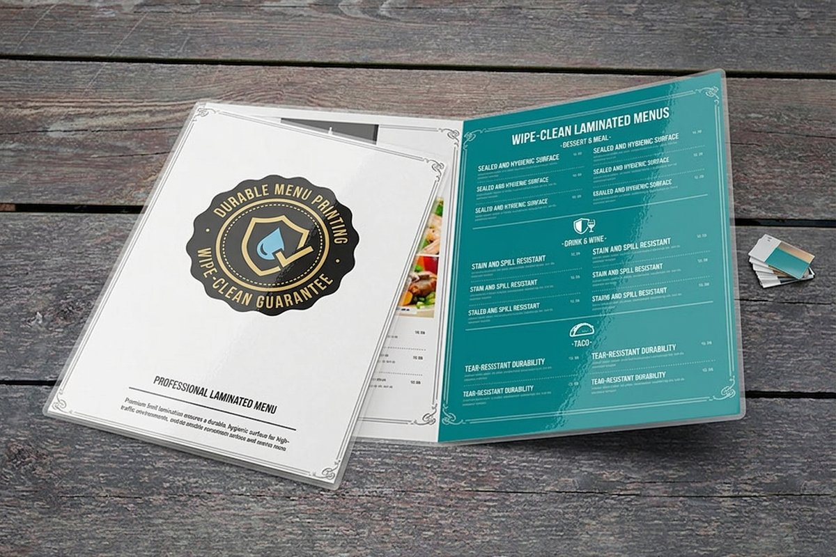 Laminated Menus