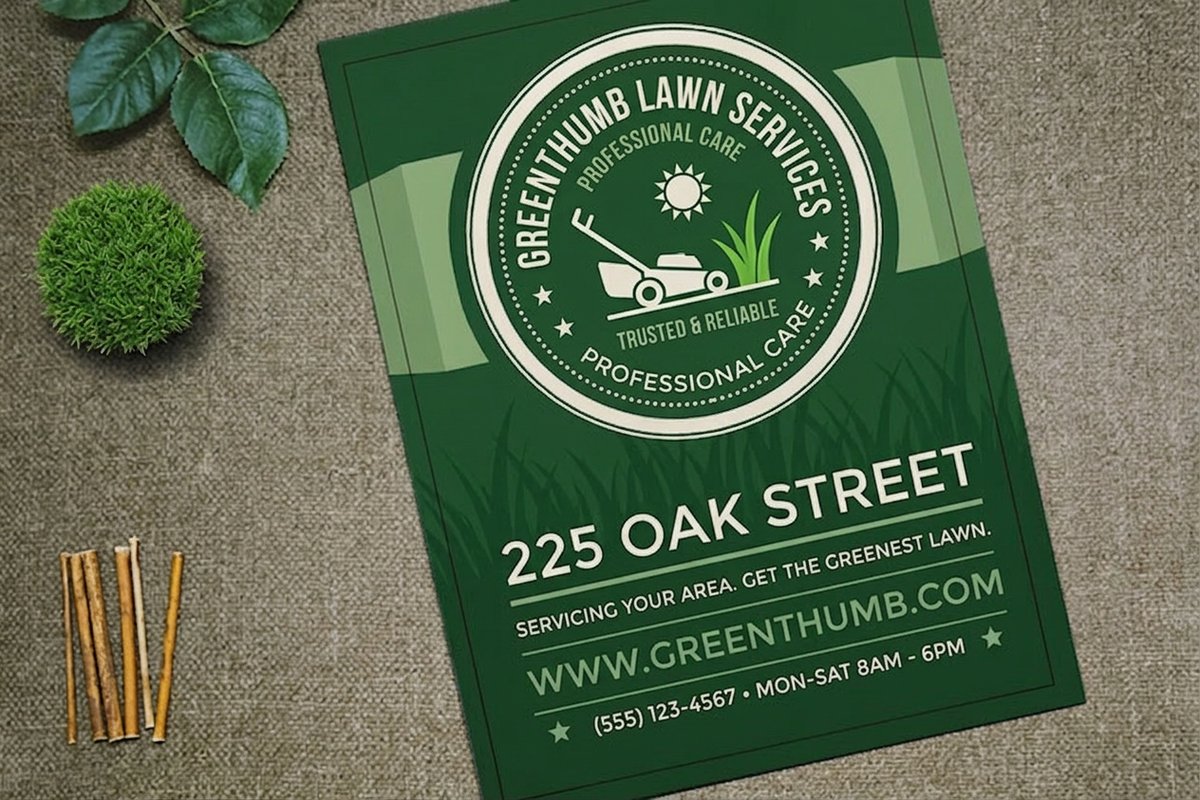 Lawn Care Flyers