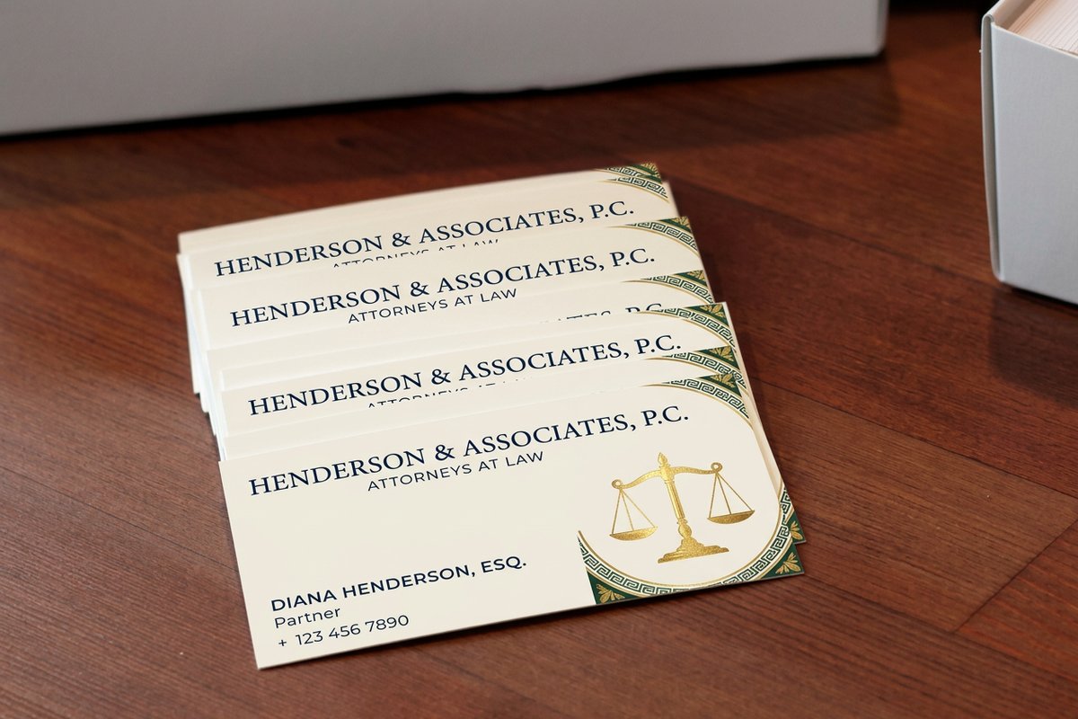 Lawyer Business Cards