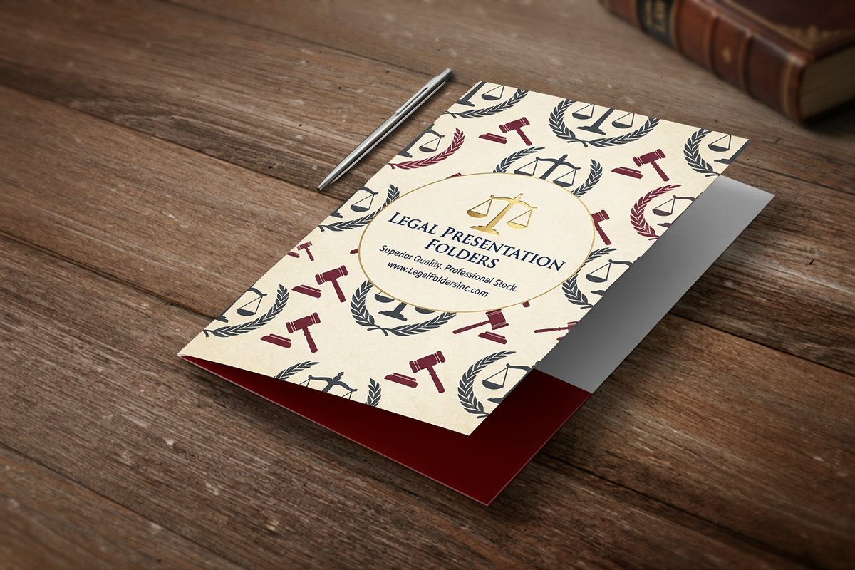 Legal Presentation Folders by 4OVER4