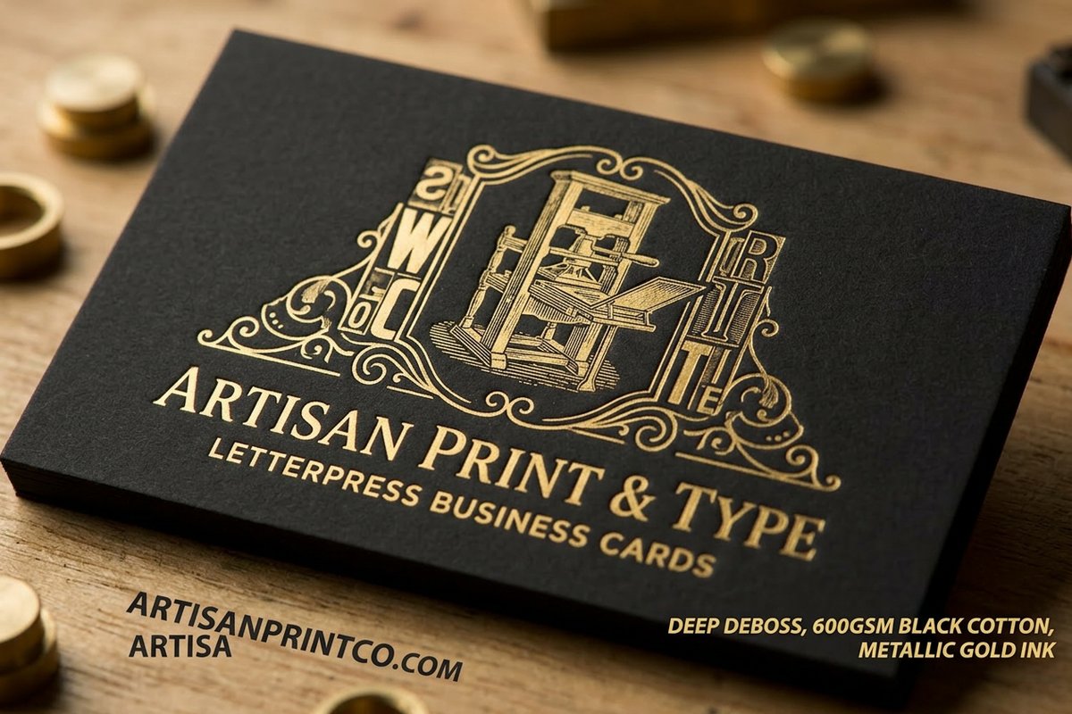 Letterpress Business Cards