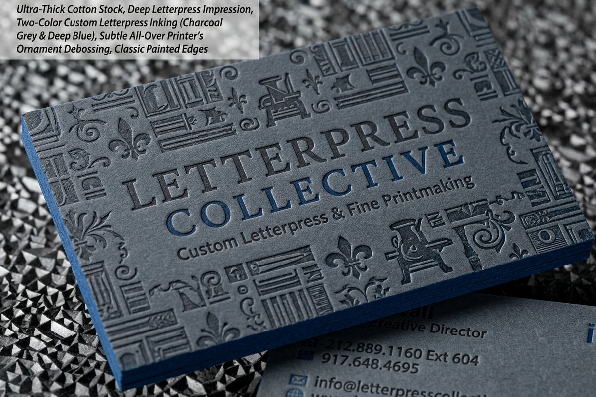 Letterpress Business Cards
