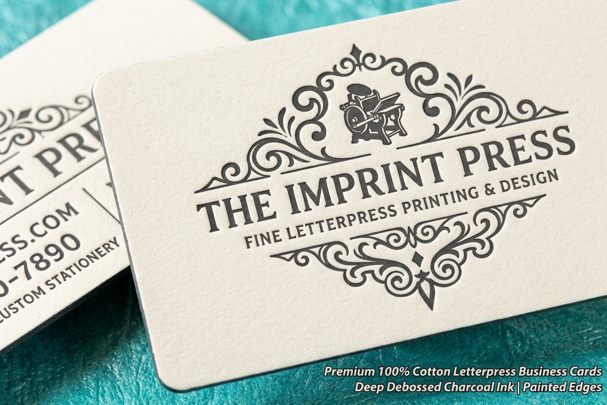 Letterpress Business Cards