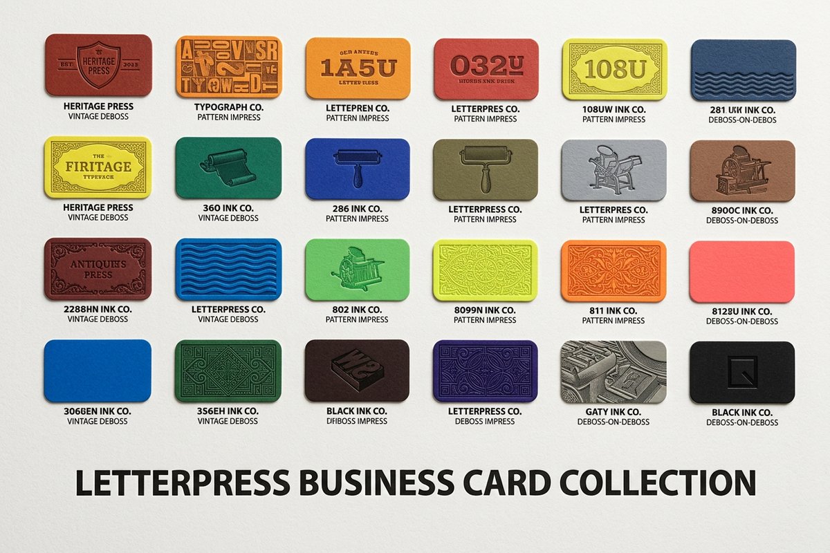Letterpress Business Cards