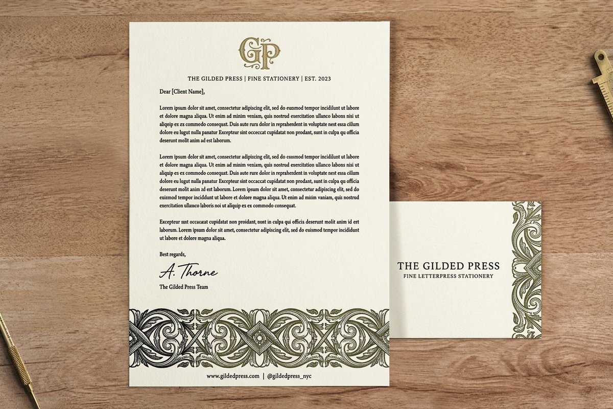 Letterpress Stationery