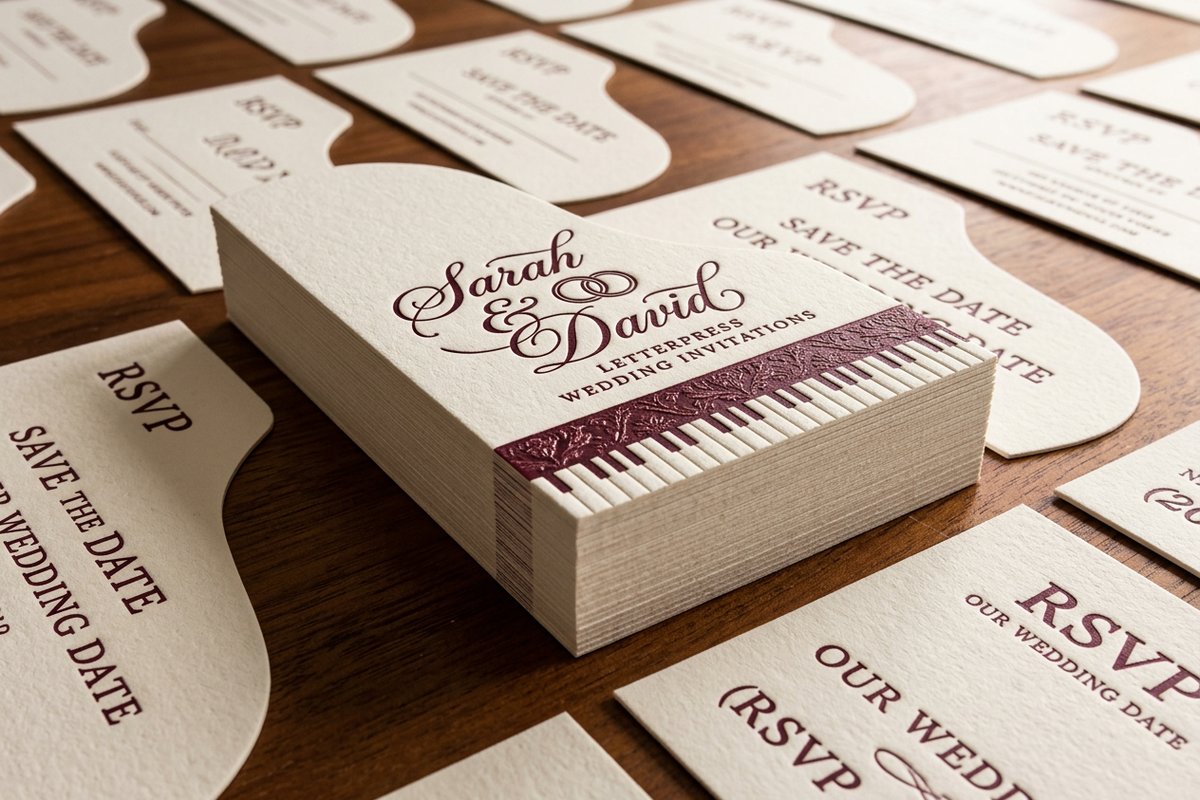 Letterpress Wedding Invitations