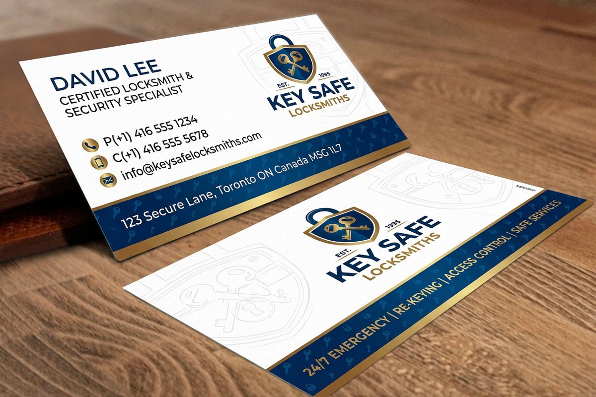 Locksmith Business Cards