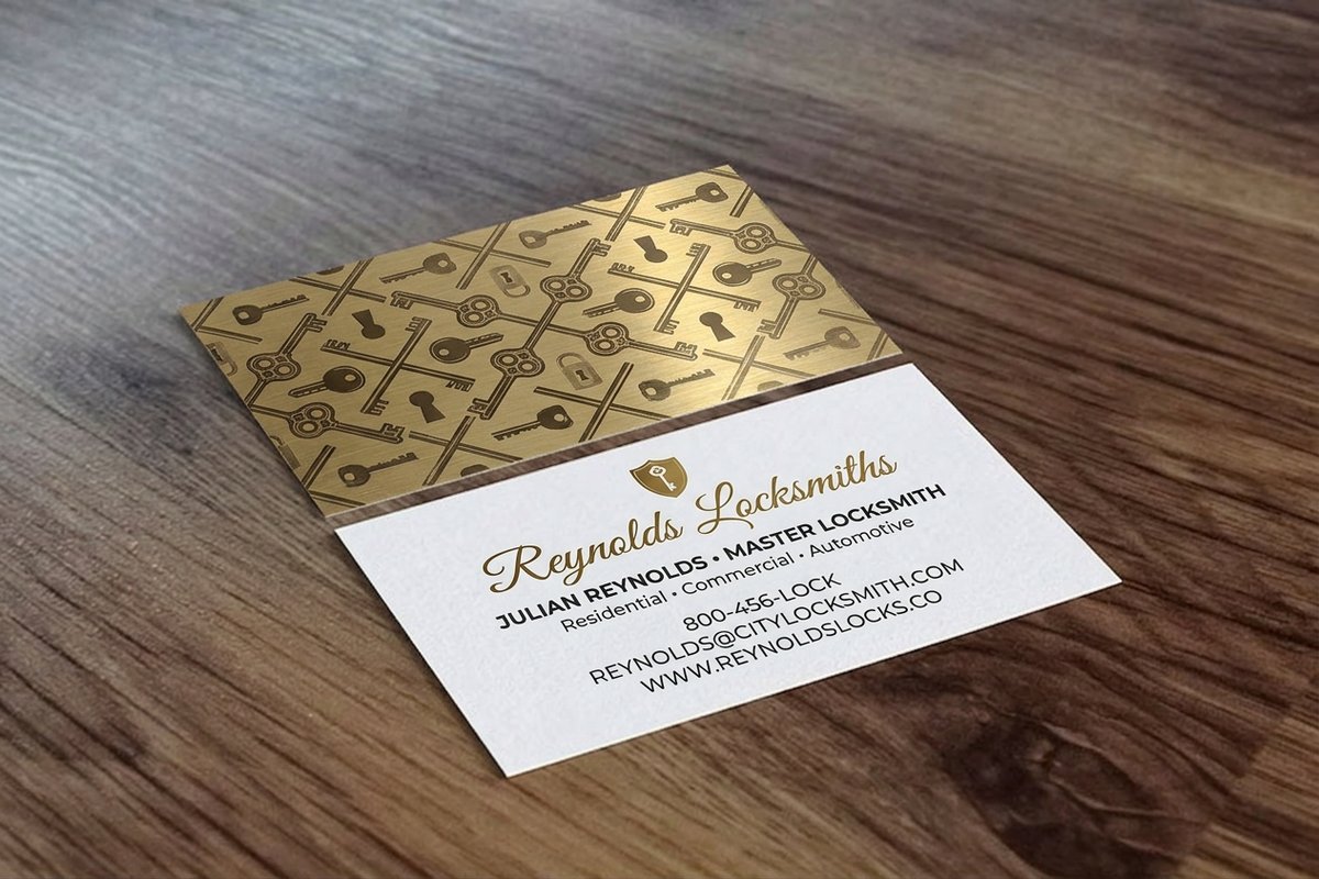Locksmith Business Cards