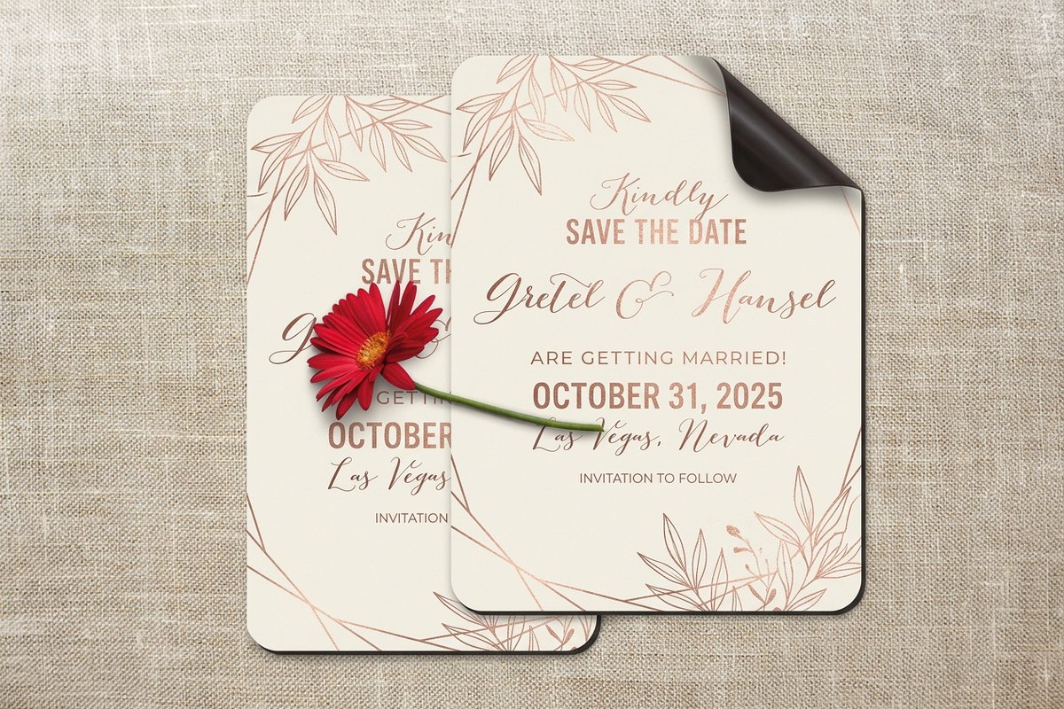 Magnet Save the Date Cards