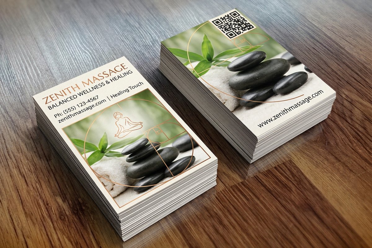 Massage Business Cards