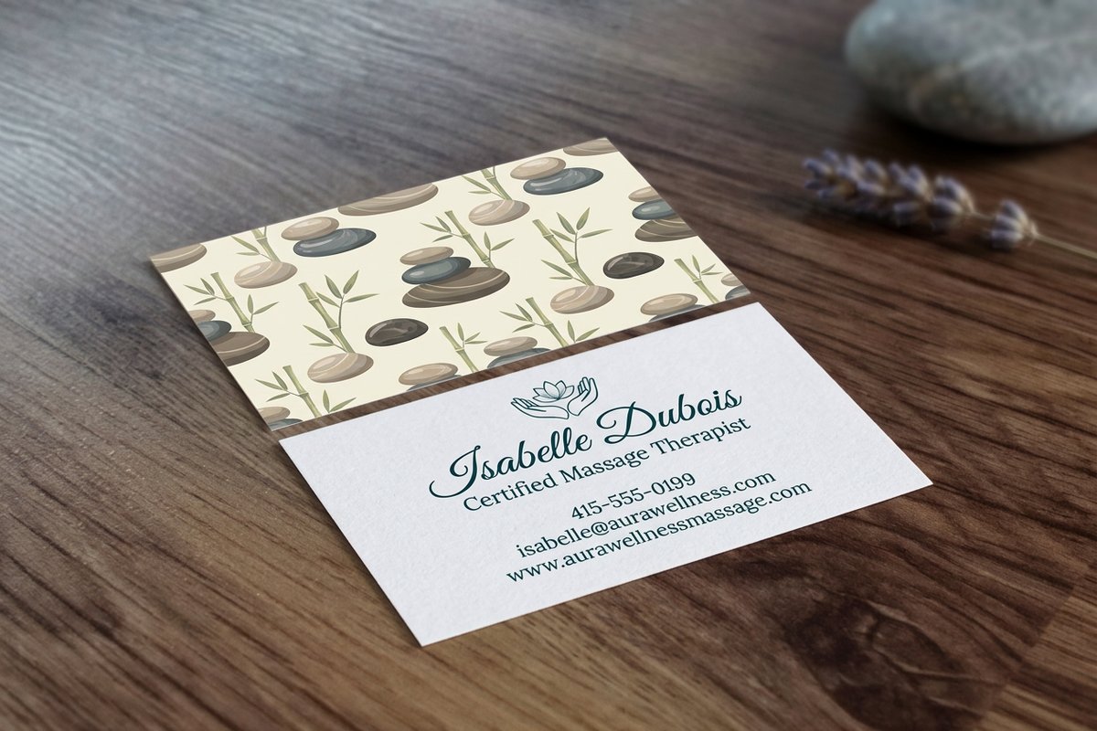 Massage Business Cards