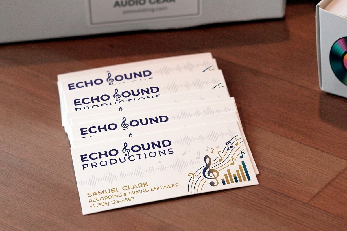 Music Business Cards