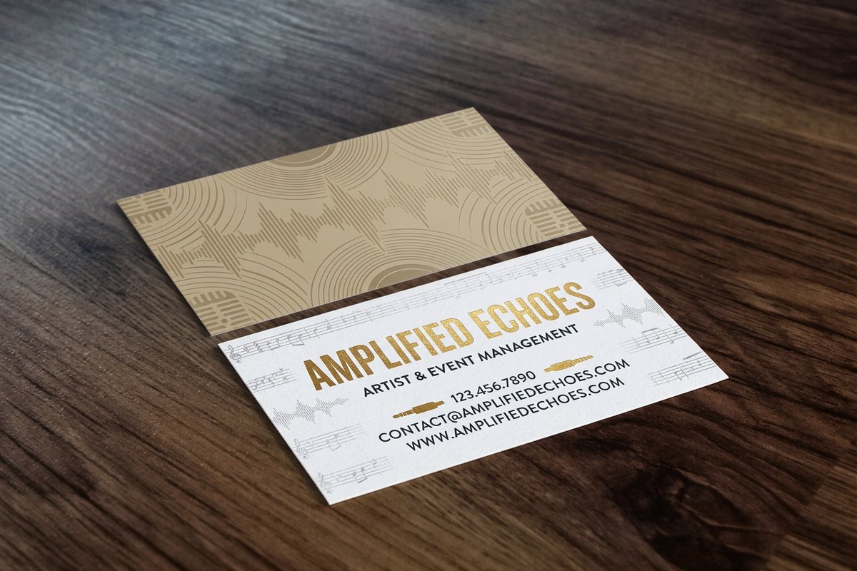 Music Business Cards