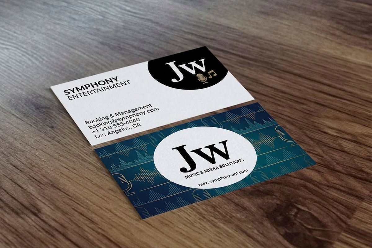 Music Business Cards