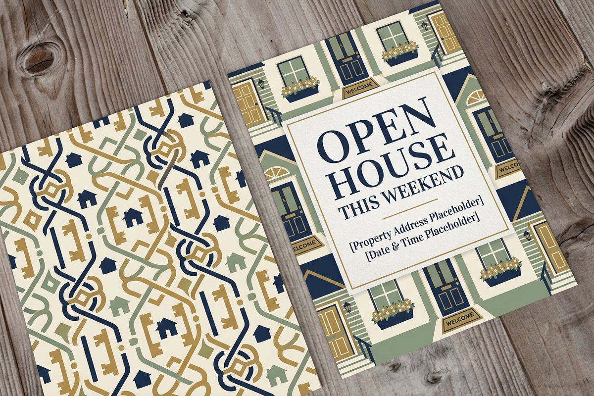 Open House Postcards