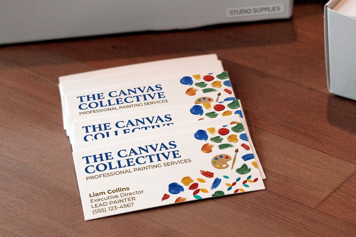 Painting Business Cards