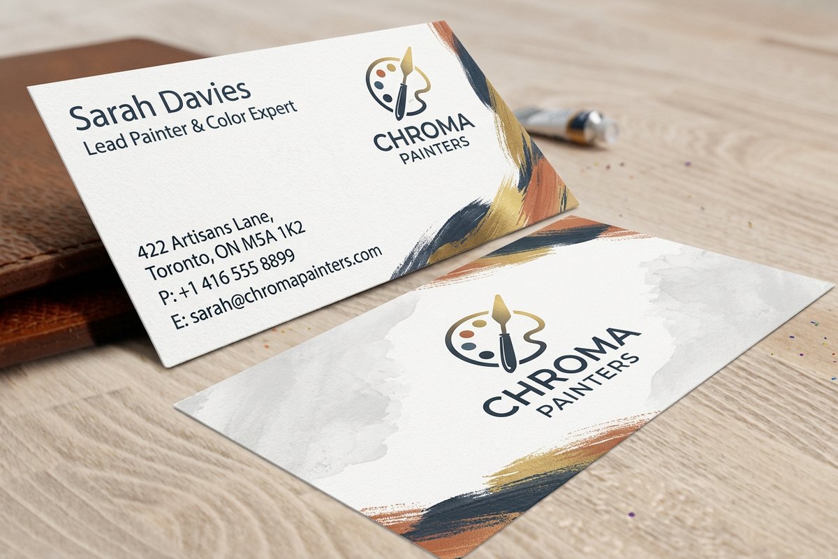 Painting Business Cards