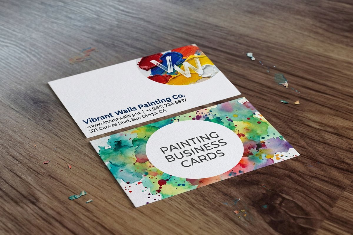 Painting Business Cards