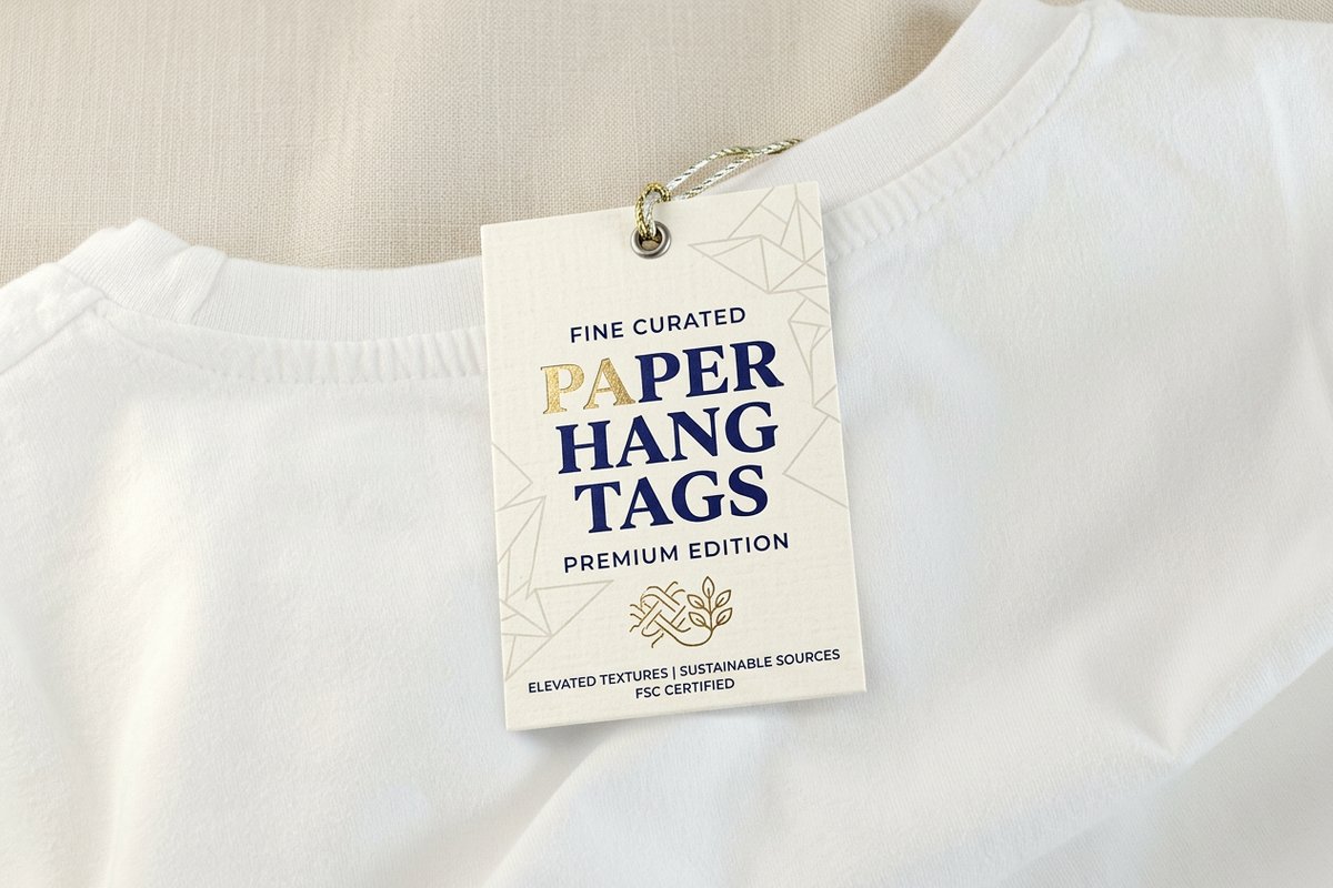 Paper Hang Tags 1 - 4OVER4