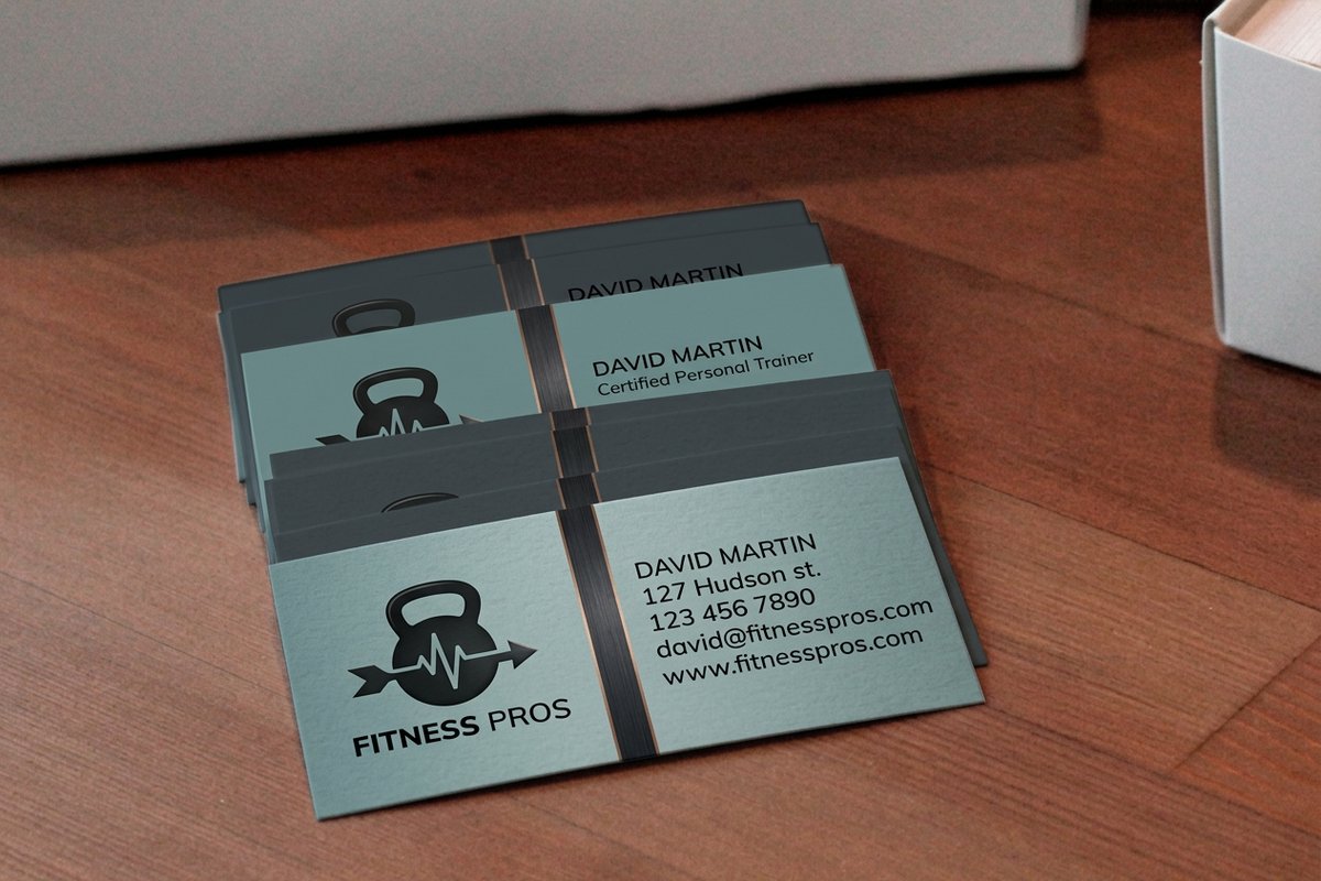 Personal Trainer Business Cards
