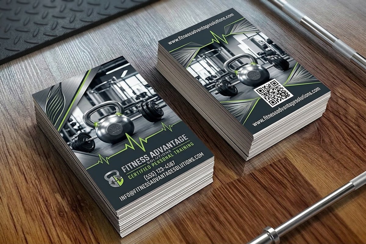 Personal Trainer Business Cards