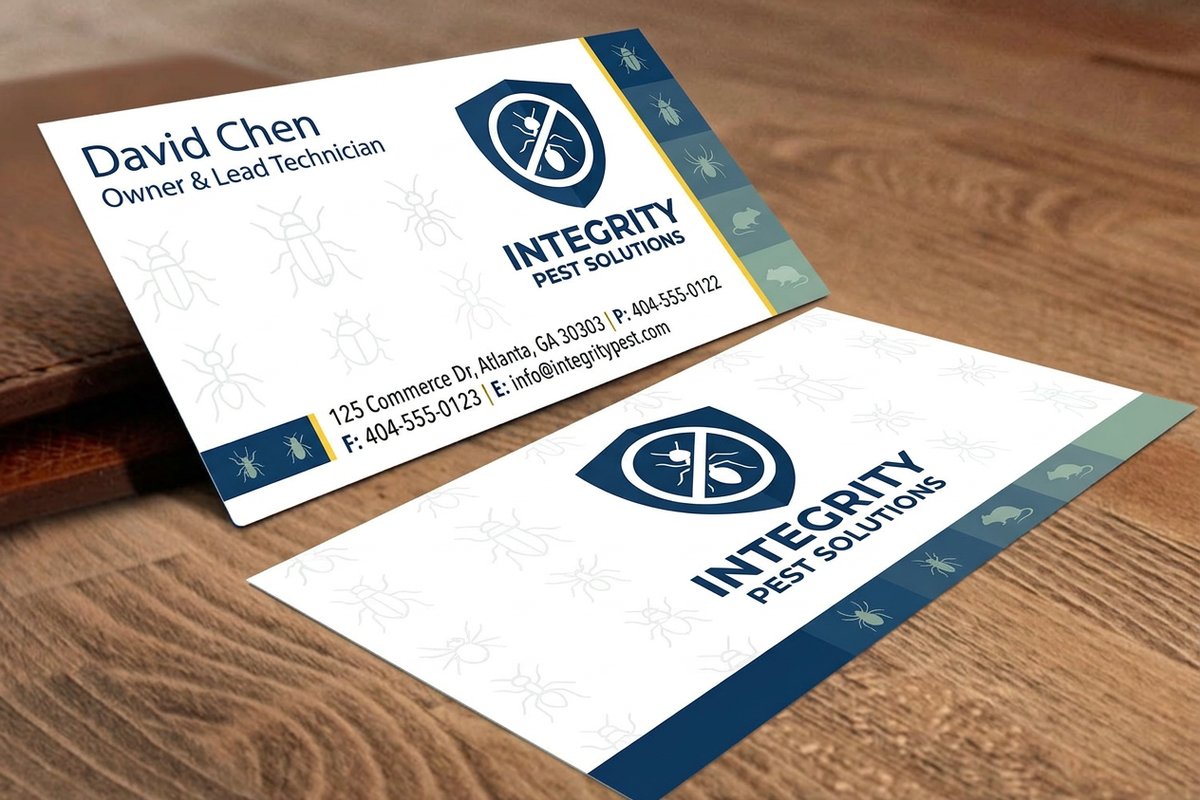 Pest Control Business Cards