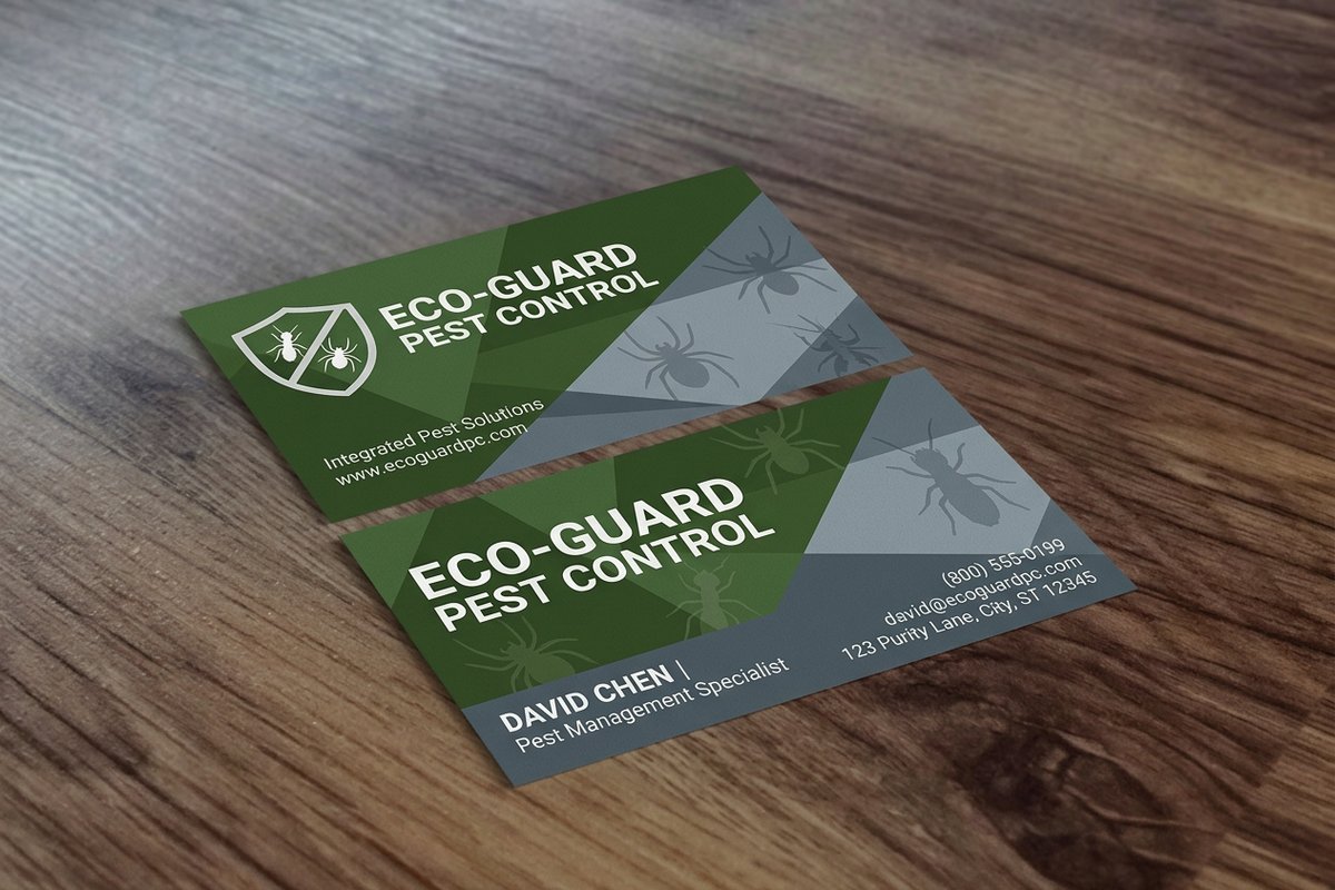 Pest Control Business Cards