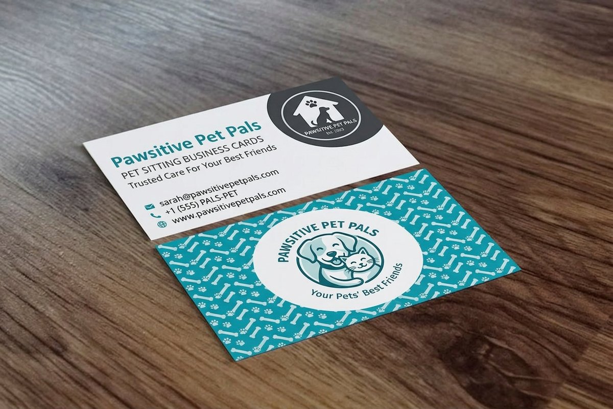 Pet Sitting Business Cards