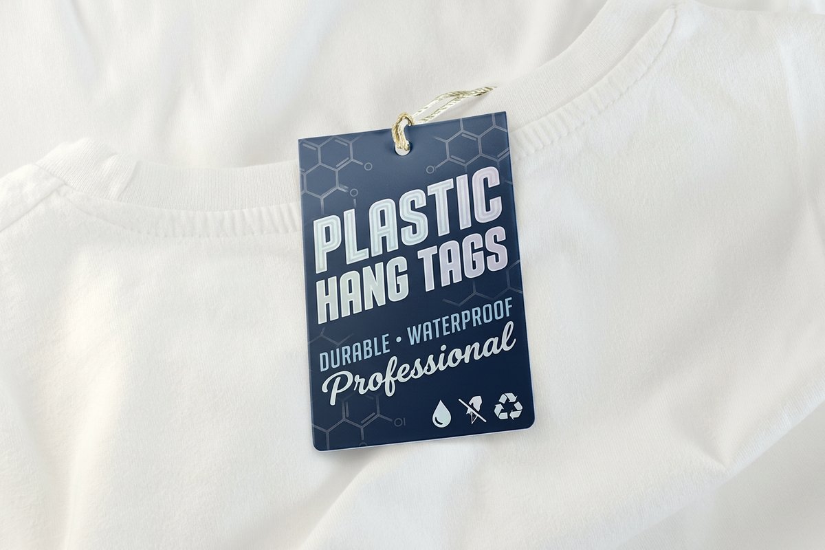 Plastic Hang Tags