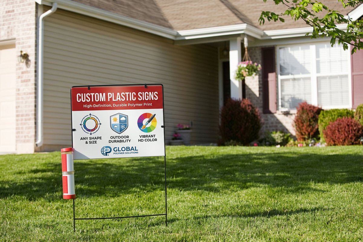 Plastic Signs 1 - 4OVER4