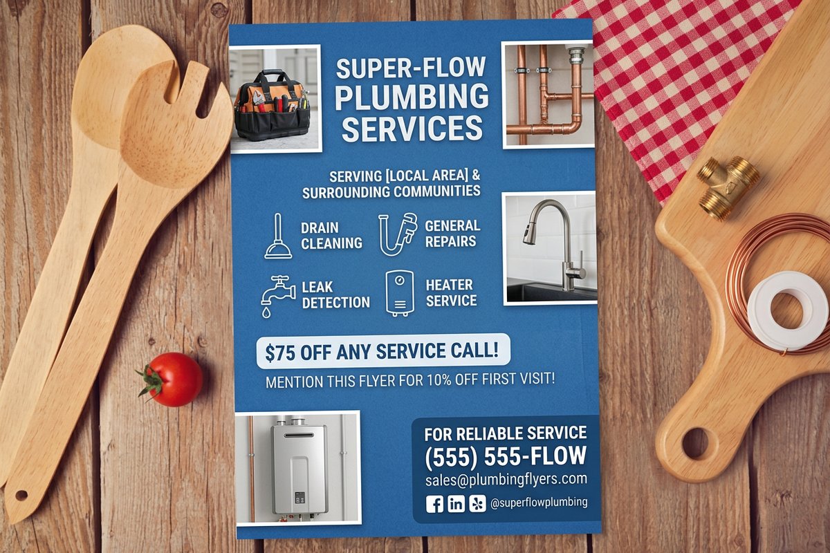 Plumbing Flyers