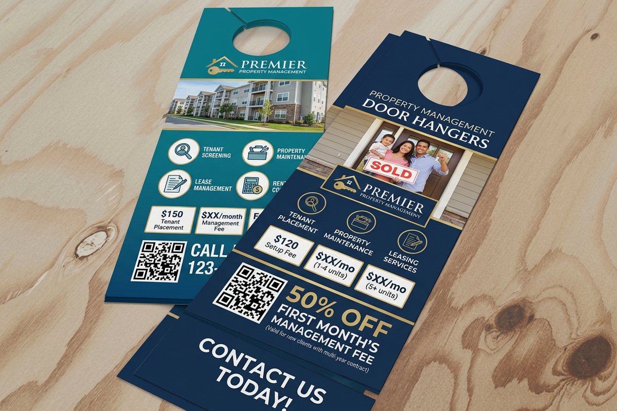 Property Management Door Hangers