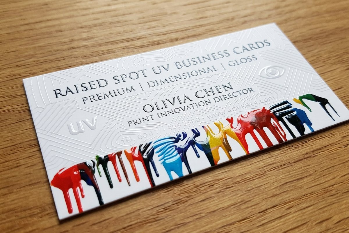 Raised Spot UV Printing Collection for Stunning Designs