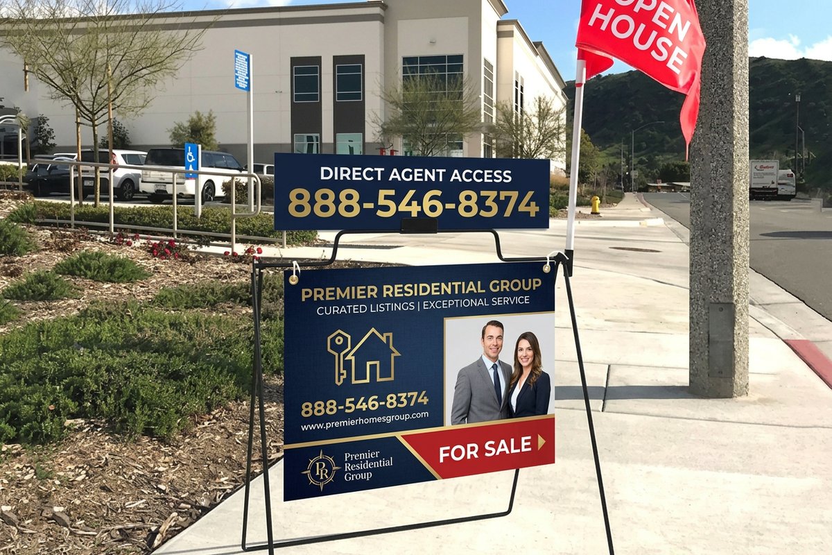 Real Estate a Frame Signs