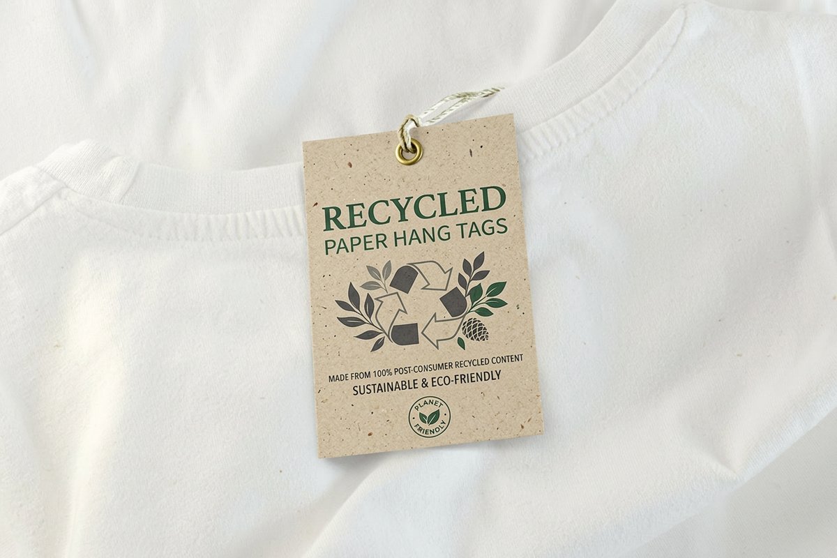Recycled Hang Tags 1 - 4OVER4