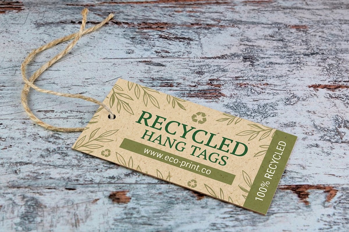 Recycled Hang Tags