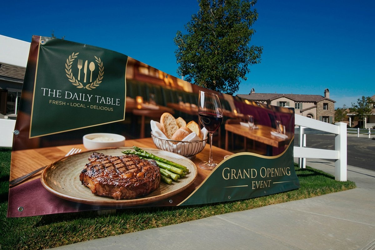 Restaurant Banners